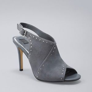 NWT WHBM Studded Suede Shooties, 6 ($135)